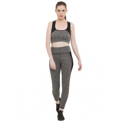 ACTIVE GREY SPORTS-BRA SET